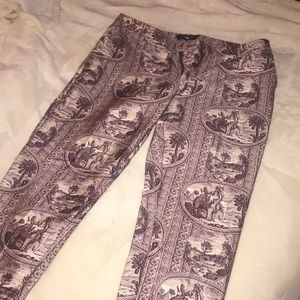 Scotch and Soda Purple Elephants Pants